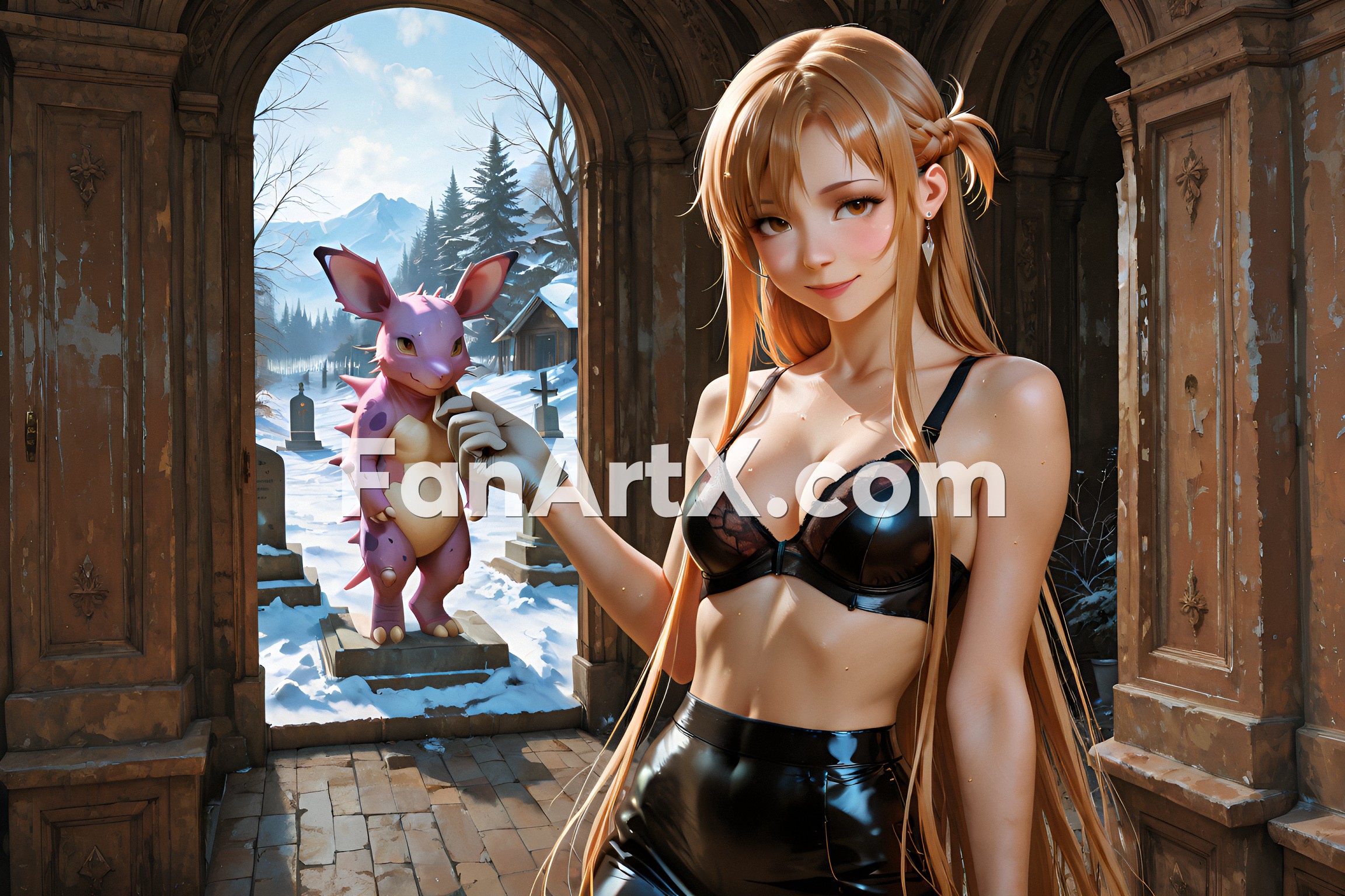 Sao Asuna Yuuki Fanart - Sword Art Online character 2627720